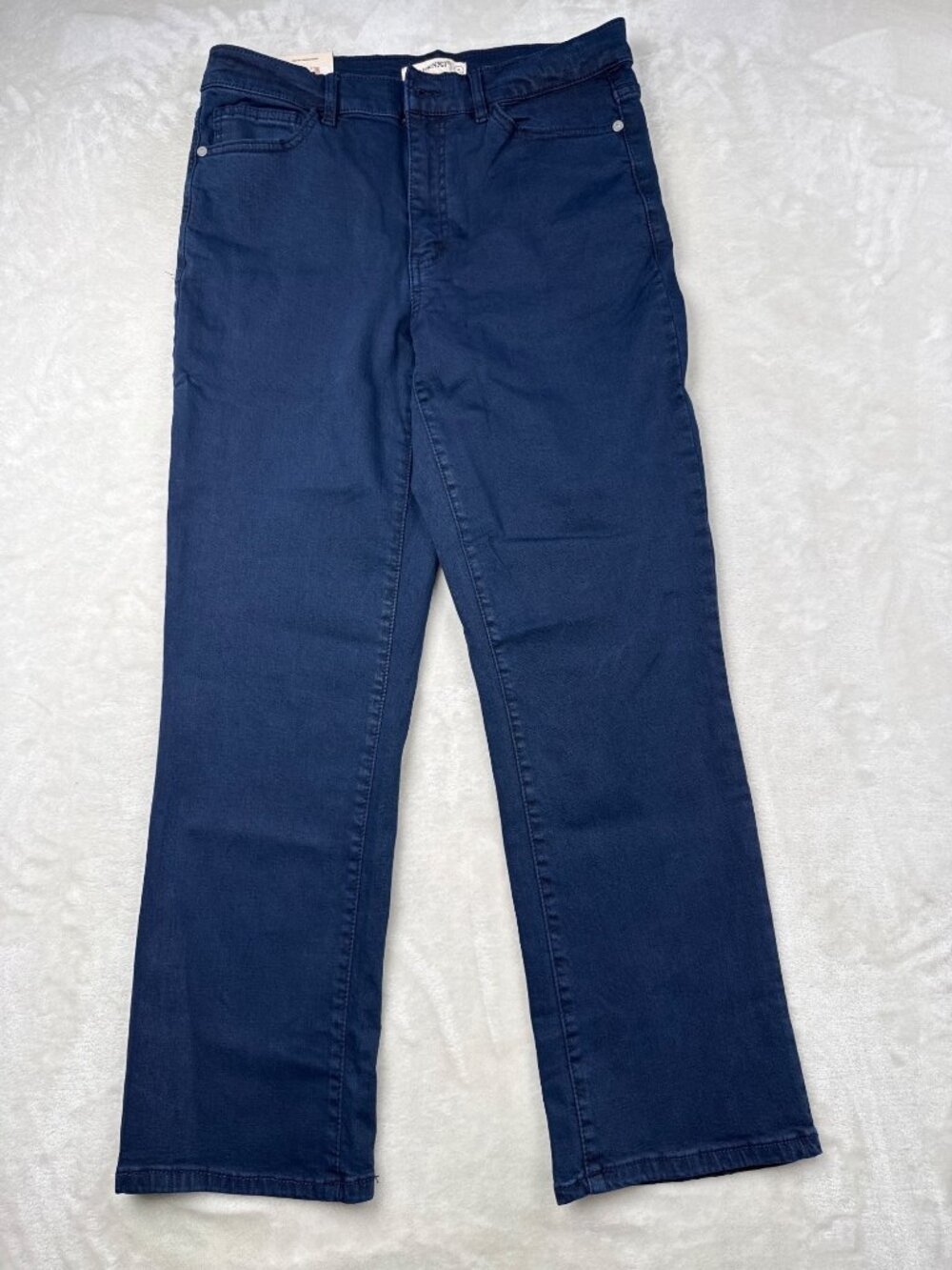 [BLANKNYC] High Rise Straight Leg Pants Blue 8/29 Inseam 27" Womens Denim